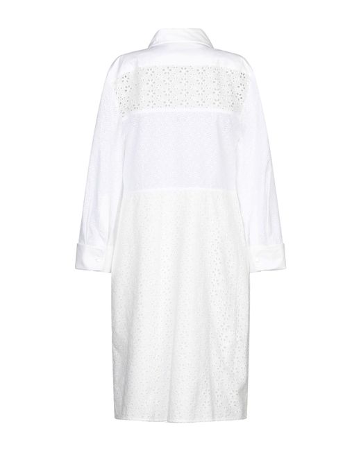 Tory Burch White Mini Dresses