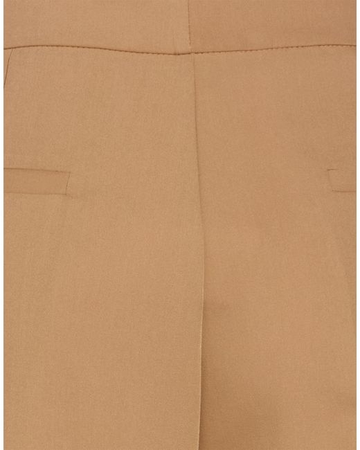 ViCOLO Natural Camel Pants Polyester, Viscose, Elastane