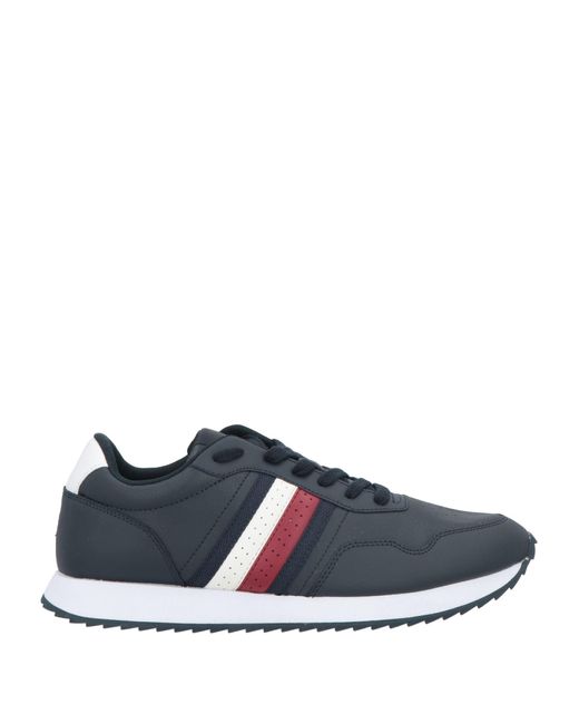 Tommy Hilfiger Blue Sneakers Leather for men