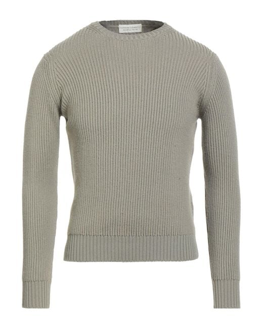 FILIPPO DE LAURENTIIS Gray Sweater Merino Wool for men