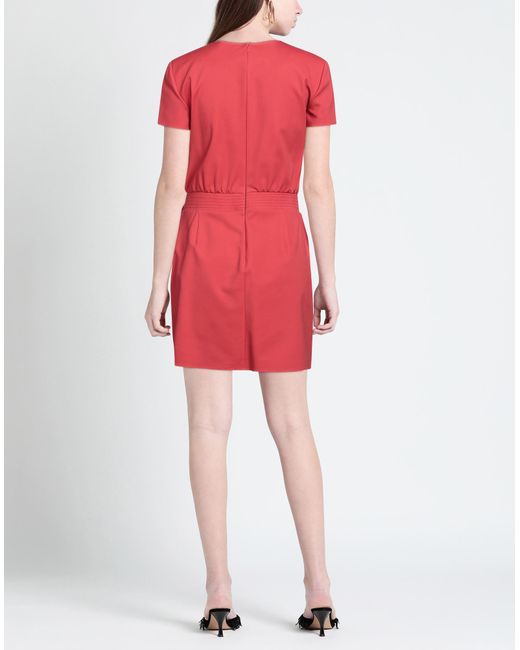 Emporio Armani Red Mini-Kleid