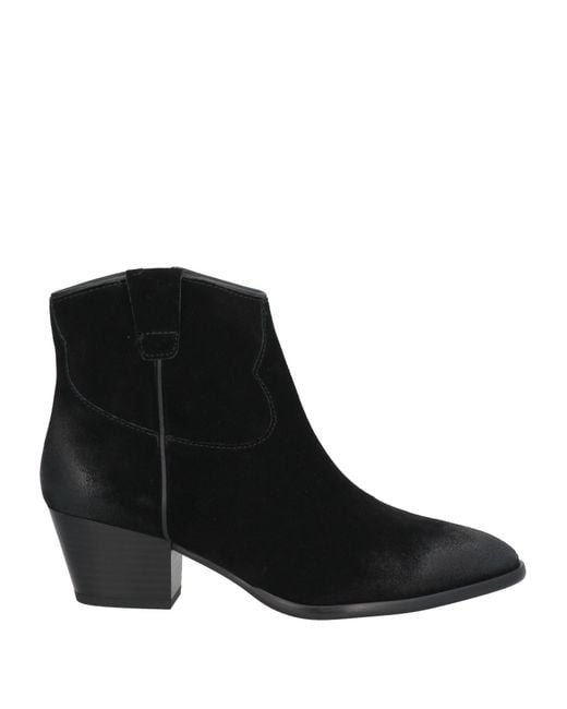 Ash Black Ankle Boots