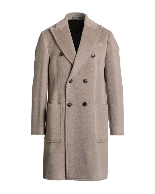 Cappotto di Emporio Armani in Brown da Uomo