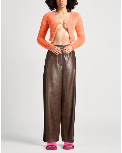 Pantalon MSGM en coloris Brown