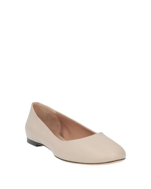 Chloé Natural Ballet Flats Lambskin