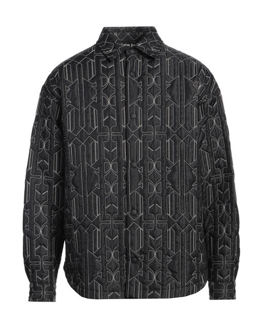 Palm Angels Gray Puffer Polyamide for men