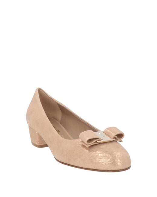 Ferragamo Natural Pumps