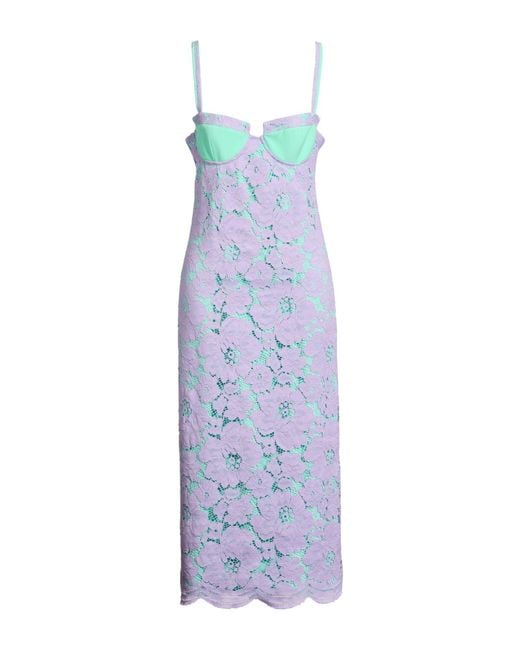 Stefano De Lellis Purple Midi Dresses