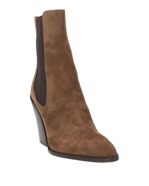 Jimmy Choo Brown Ankle Boots