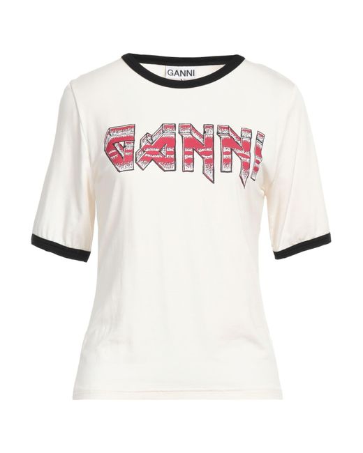 Ganni White T-shirt