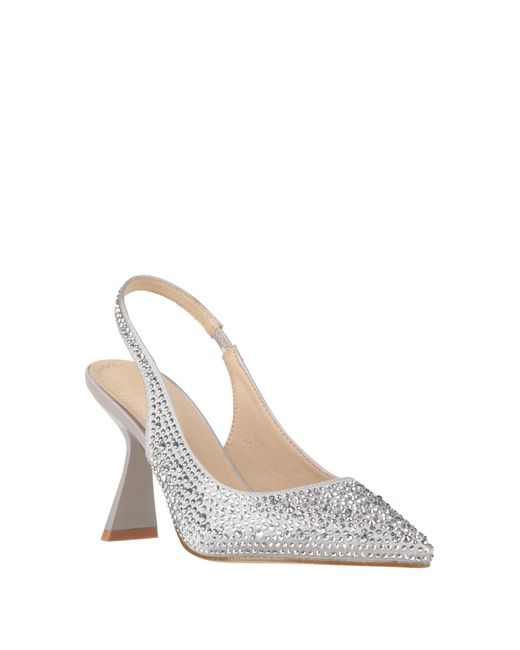 Zapatos de salón Twenty Four Haitch de color White