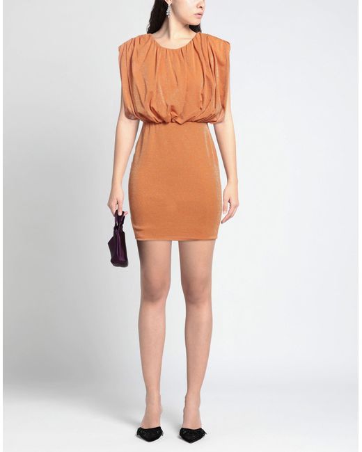 Berna Orange Mini Dress