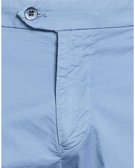 Mason's Blue Pants Cotton, Elastane for men