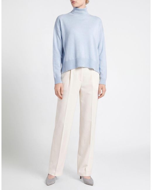 Aragona Blue Turtleneck