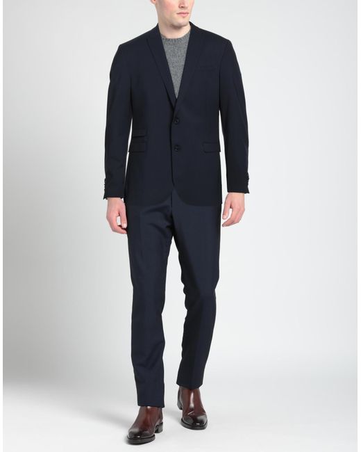 Drykorn Blue Suit Jacket for men