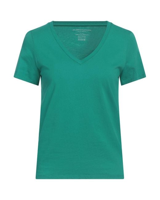 Majestic Filatures Green T-shirt