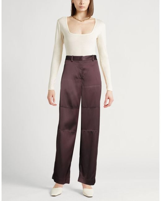 Jil Sander Purple Trouser