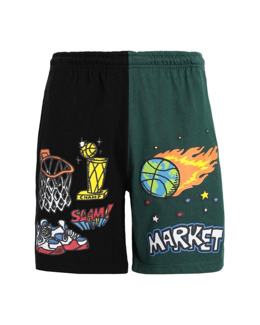 Market Green Shorts & Bermuda Shorts for men
