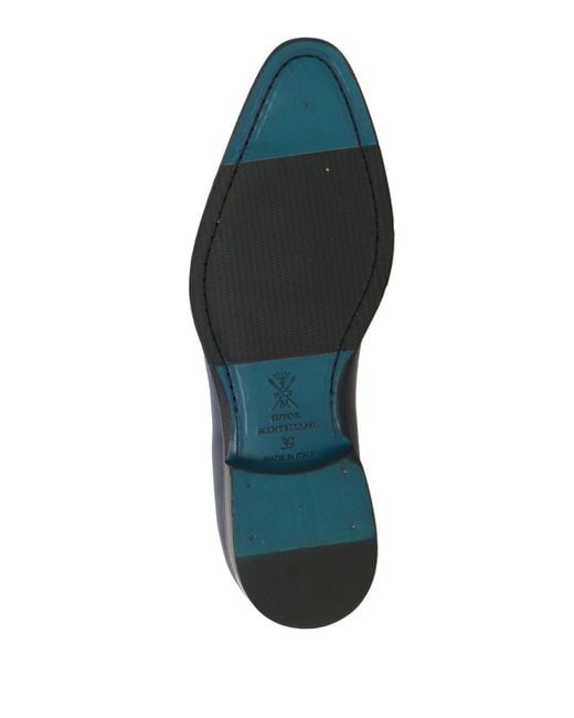 Sutor Mantellassi Blue Lace-Up Shoes for men