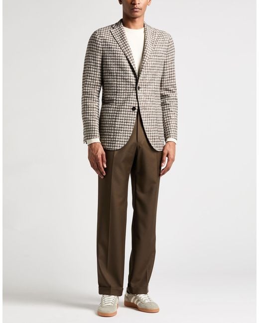 Boglioli Gray Blazer for men