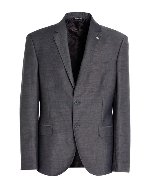 Exte Black Blazer Wool for men