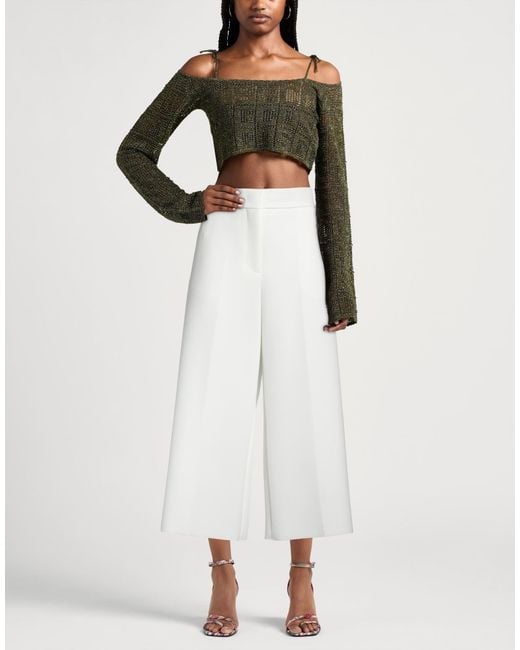 MSGM White Trouser