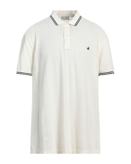 Brooksfield White Polo Shirt for men