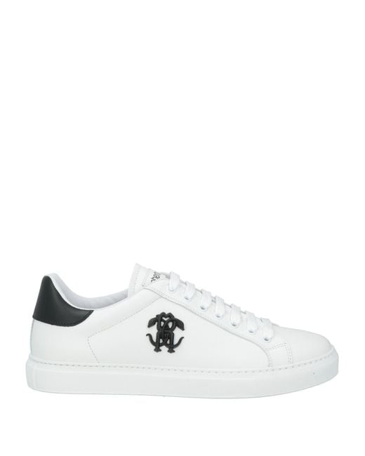 Roberto Cavalli White Sneakers for men