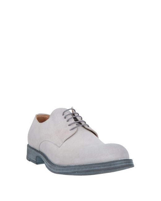 Berna White Lace-up Shoes for men