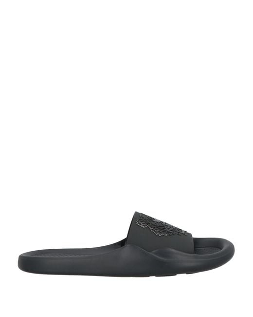 KENZO Black Sandals Pvc