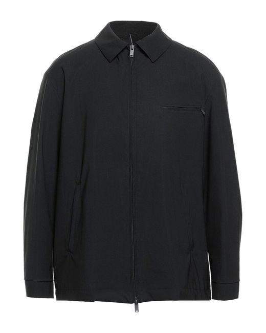 Hevò Wool Jacket in Black for Men - Lyst