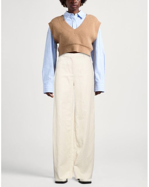Max Mara White Trouser