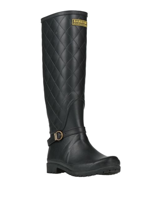 Barbour Black Stiefel