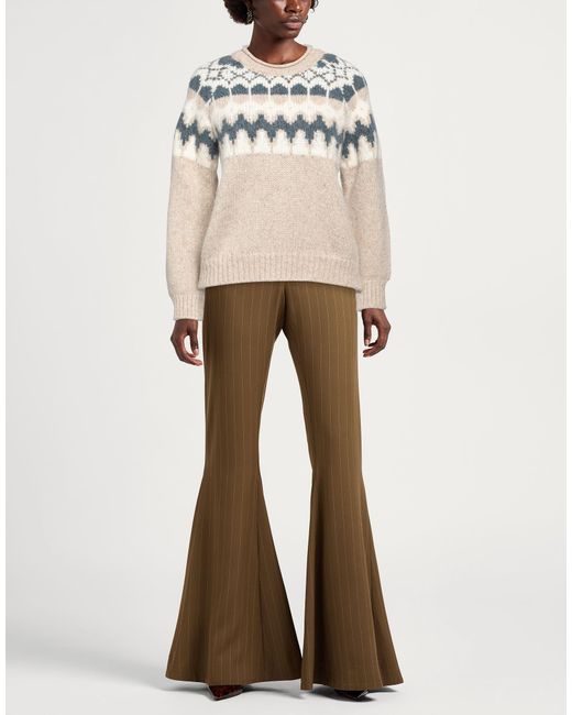 Pullover Eleventy de color Natural