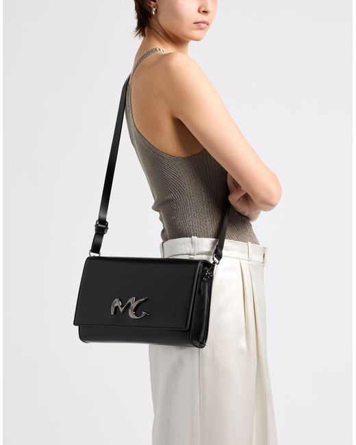 Manila Grace Black Cross-body Bag