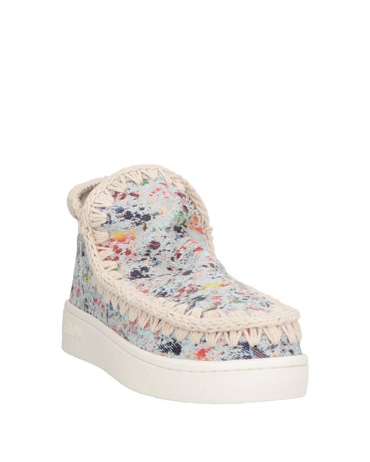 Mou Natural Ankle Boots
