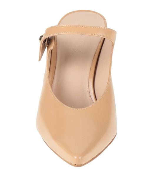 Zinda White Mules & Clogs