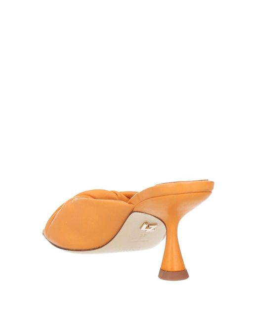 Lola Cruz Orange Sandals