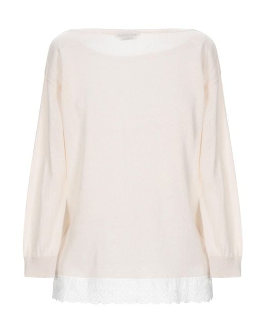 Ballantyne White Jumper