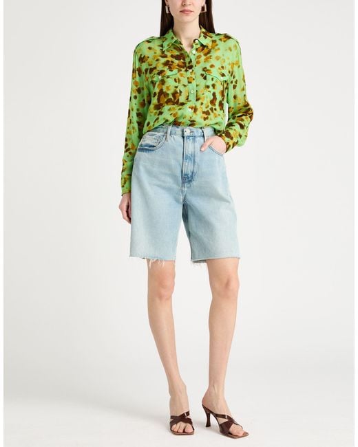 MSGM Green Hemd