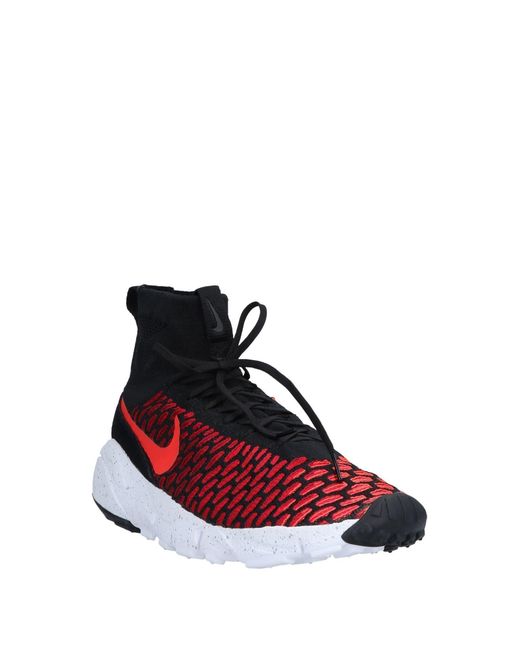 red and black nike shoes high tops