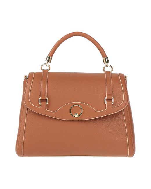 Borsa A Mano di Pollini in Brown