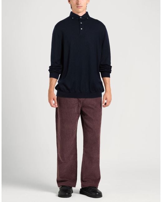 Gran Sasso Blue Sweaters for men