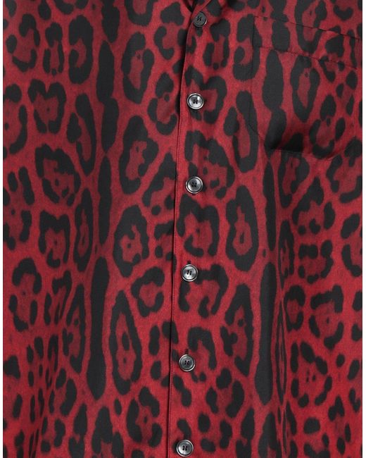 Dolce & Gabbana Red Shirt for men
