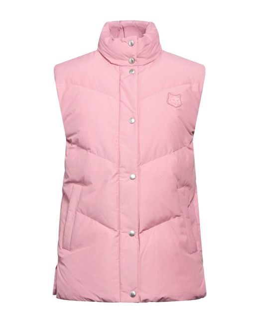 Maison Kitsuné Pink Gilet