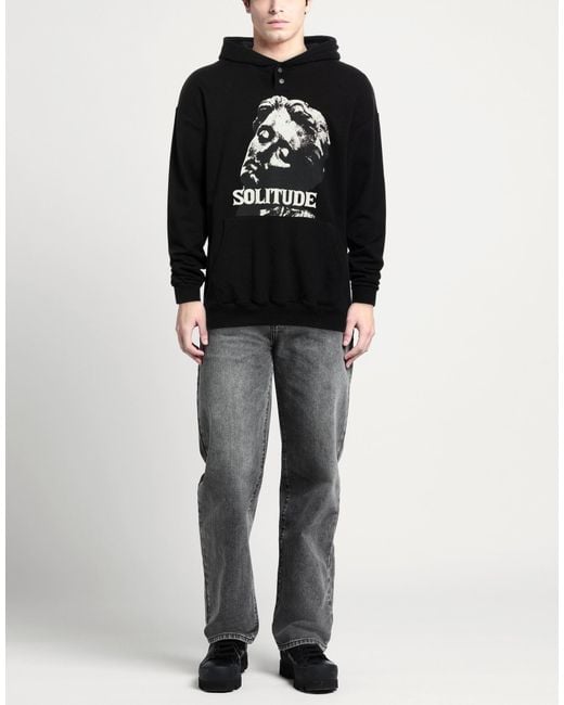 Tee Library Black Sweatshirt Cotton for men