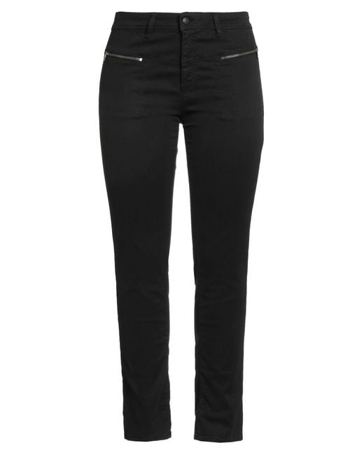 RAFFAELLO ROSSI Black Trouser