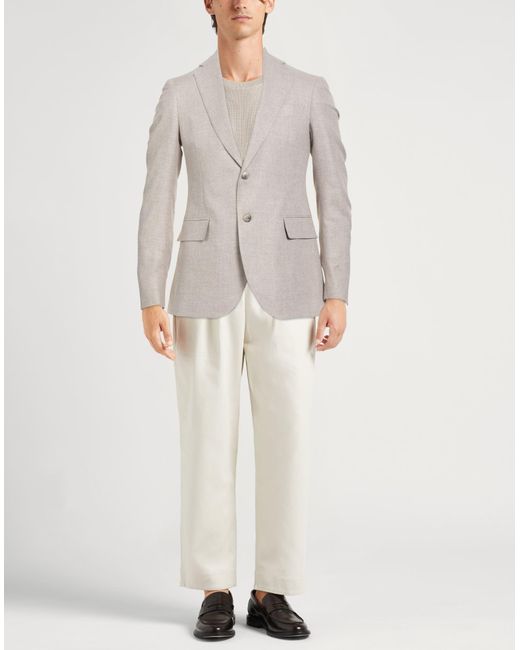 Blazer di Tombolini in White da Uomo