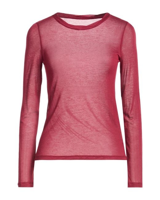 Majestic Filatures Pink T-Shirt Micro Modal, Cashmere