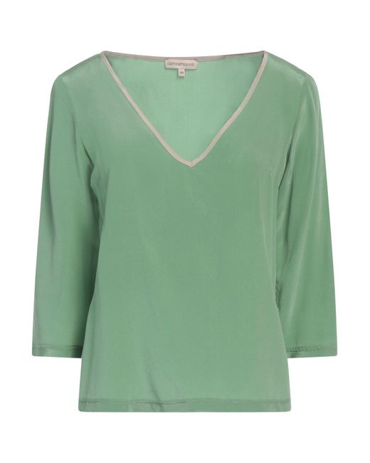 Top Camicettasnob de color Green